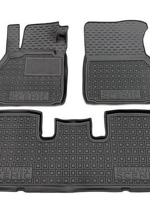 Килимки салона renault scenic 2 2002-2009 №11769 avtogum
