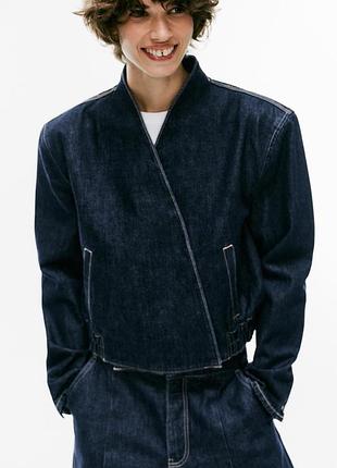 Куртка бомбер жіноча на затин zara new