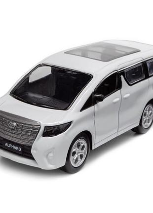 Автомодель - toyota alphard (білий)