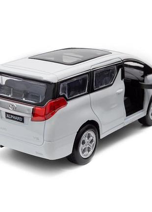 Автомодель - toyota alphard (белый) 2