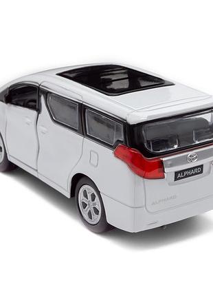 Автомодель - toyota alphard (белый) 5