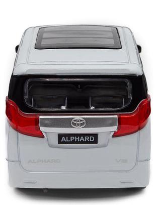 Автомодель - toyota alphard (белый) 6