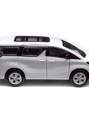 Автомодель - toyota alphard (белый) 8