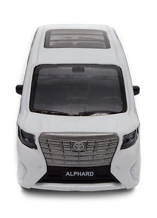 Автомодель - toyota alphard (белый) 10
