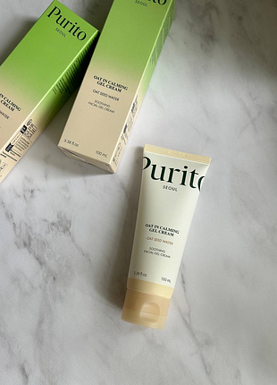 Purito seoul - oat in calming gel cream - успокаивающий гель-крем с овсом - 100ml