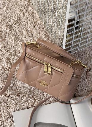 Сумка coach rainer crossbody bag 18 with quilting