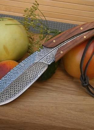 Ніж кухарський sonmelony chef t-854 "перо" фултанг 19,5 см
