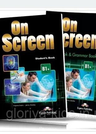 Підручники навчальний комплект on screen b1+ student's book + workbook з англійської мови, express publishing