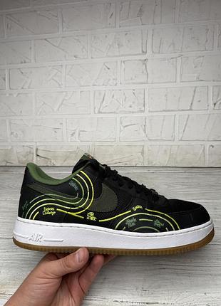 Крутые черные кроссовки кроссовки nike air force 1 '07 lv8 "ny vs. ny"