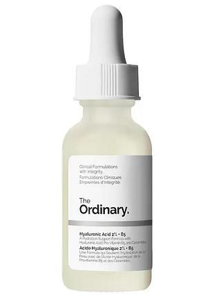 Зволожуюча сироватка the ordinary  hyaluronic acid 2% + b5 hydrating serum with ceramides