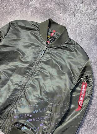 Оригінальний бомбер alpha industries ma-1 vf monogram 2
