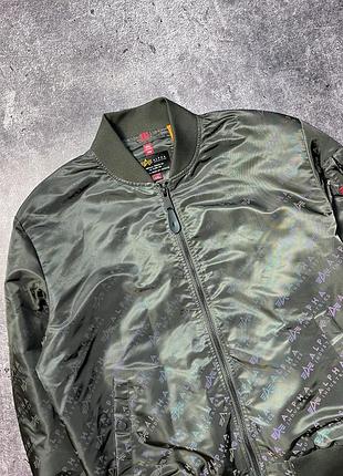 Оригінальний бомбер alpha industries ma-1 vf monogram 3