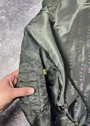Оригінальний бомбер alpha industries ma-1 vf monogram 7