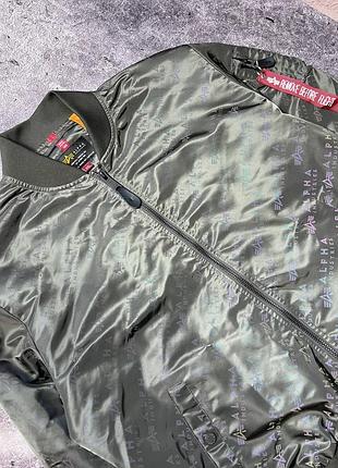 Оригінальний бомбер alpha industries ma-1 vf monogram 4