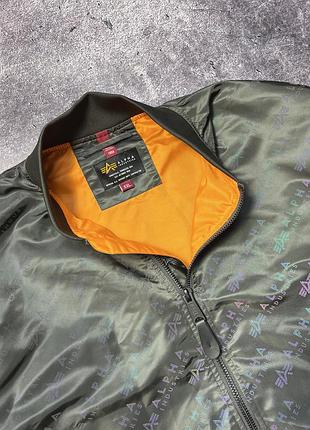 Оригінальний бомбер alpha industries ma-1 vf monogram 5