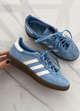 Кросівки жіночі adidas gazelle блакитні
