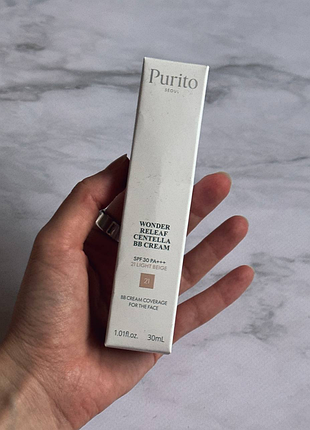 Purito seoul - wonder releaf centella bb cream spf 30 pa+++ - bb-крем з екстрактом центелли - #21 light beige - 30ml