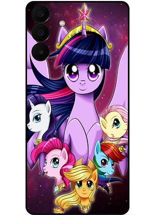 Силіконовий бампер чохол для samsung a27 з малюнком поні my little pony