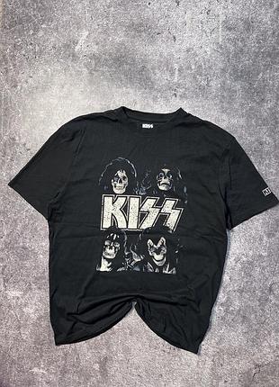 Футболка kiss band graphic t-shirt
