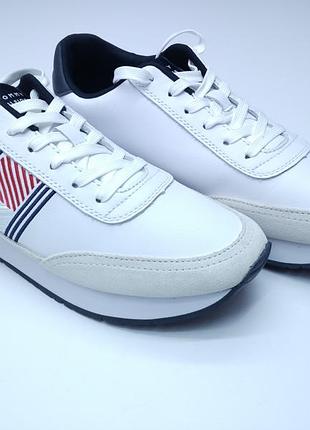 Чоловічі кросівки білі tommy hilfiger 42