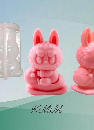 Силіконова форма люкс 3d лабубу