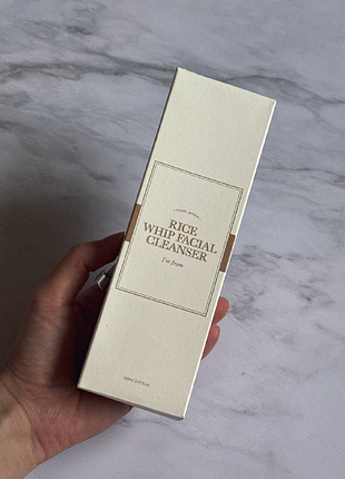 I’m from - rice whip facial cleanser - рисова пінка для вмивання обличчя - 150ml