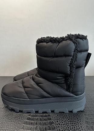Дутики жіночі zara чорні, розмір 40.5-41