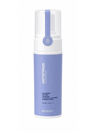 Мусс для умывания лица moday clear and glow face mousse 150 мл с пробиотическим ферментом ниацинамидом и кофеином