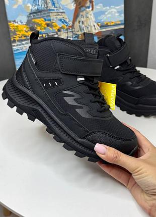 Зимові непромокаючі черевики waterproof, для хлопчика