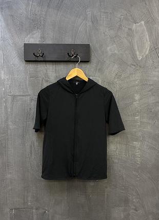 Футболка на молнії з сітки шифону y2k rare ined  by yohji yamamoto vintage