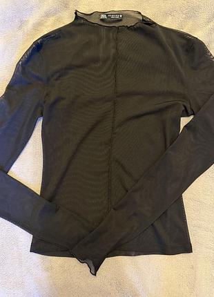 Прозора кофтинка zara