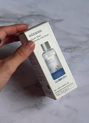 Mixsoon - glacier water hyaluronic acid serum - увлажняющая сыворотка с гиалуроновой кислотой и ледниковой водой - 100ml
