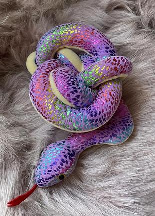 Змія 🐍 плюшева рожева