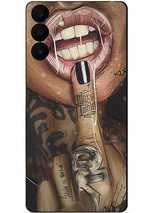 Силіконовий чохол бампер для samsung a27 з малюнком swag