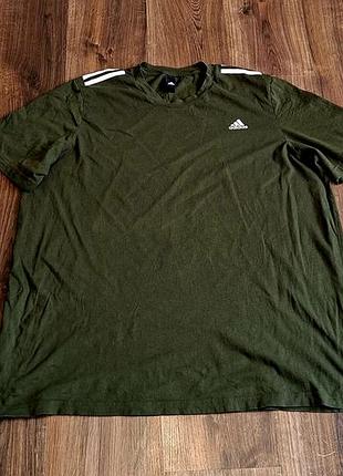 Чоловіча унікальна футболка adidas великий розмір оригінал