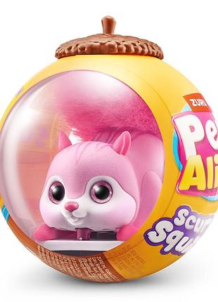 Інтерактивна іграшка pets alive s1 – білочка (рожевий)