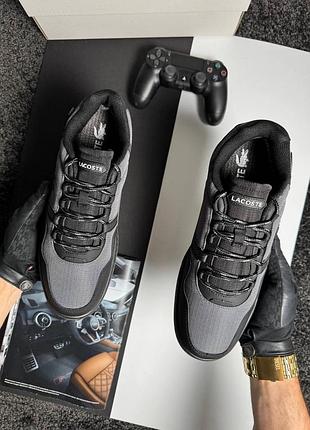 Lacoste t-clip winter gtx grey black 3