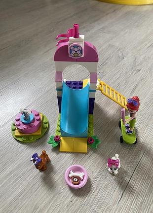 Lego friends лего 41396  ігровий майданчик для домашніх тварин