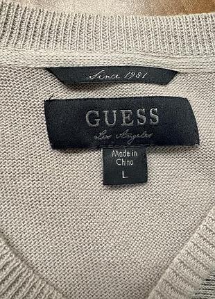 Светр чоловічий guess сірий 3