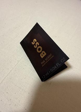 Новий пробник парфумів hugo boss the scent для чоловіків, 1.2 мл