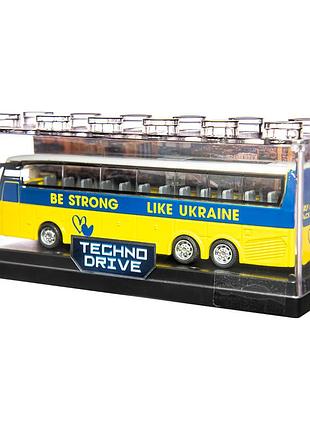 Модель – автобус екскурсійний україна (в пласт. боксі) 4