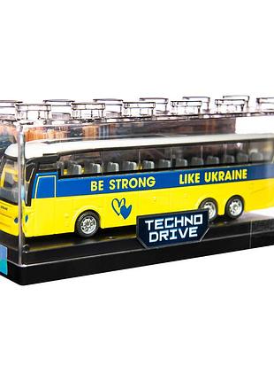 Модель – автобус екскурсійний україна (в пласт. боксі) 6