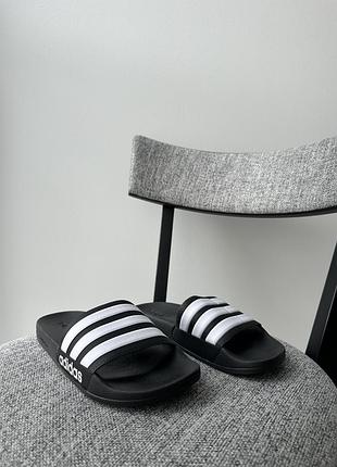 Тапки шльопанці сланці adidas літні легкі