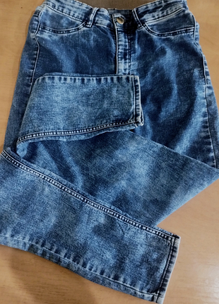 Джинси жіночі h&m divided скінні варенки сині, р. 34 (xs/40)