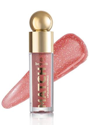 Bg712 блиск для губ match lipgloss sparkle bogenia №07