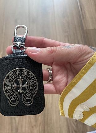 Аксесуари до навушників chrome hearts чохол-брелок для airpods 4