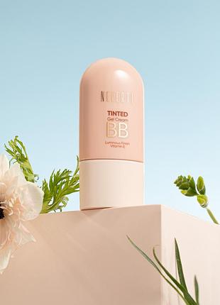 Np310 тональна основа bb neverti tinted gel cream