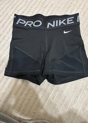 Шорти жіночі nike pro чорні