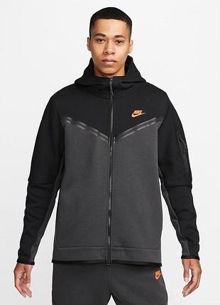Мужская толстовка, спортивная кофта nike sportswear tech fleece windrunner