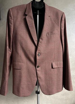 Чоловічий костюм made in italy | 100% вовна lanificio carlo barbera, biella